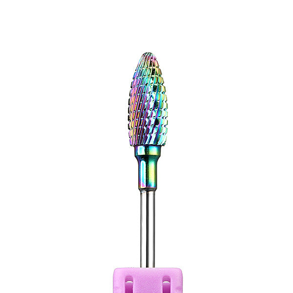 HKM-199187 Tungsten Steel Electric Nail Polishing Grinding Head – Ceramic Accessory for Nail Art