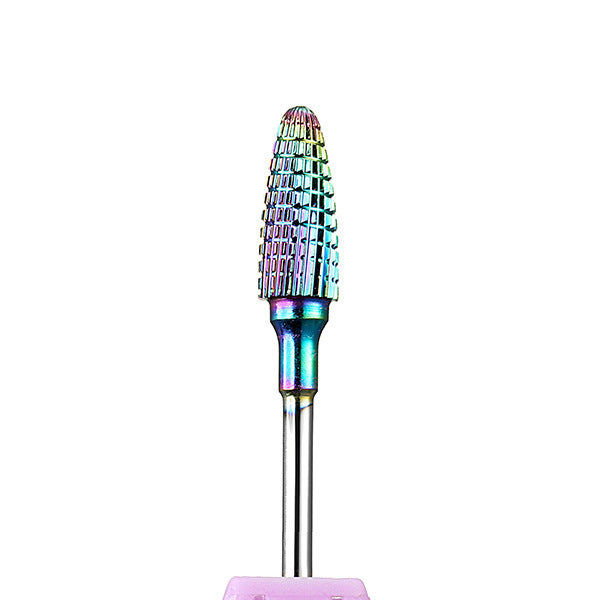HKM-199187 Tungsten Steel Electric Nail Polishing Grinding Head – Ceramic Accessory for Nail Art