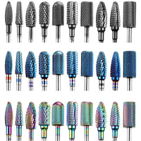 HKM-199187 Tungsten Steel Electric Nail Polishing Grinding Head – Ceramic Accessory for Nail Art