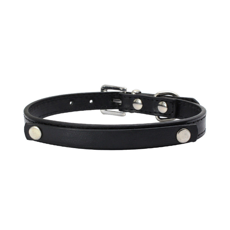 HKM-175379 Personalized Snake and Crocodile Pattern Dog Collar with Adjustable Sizes