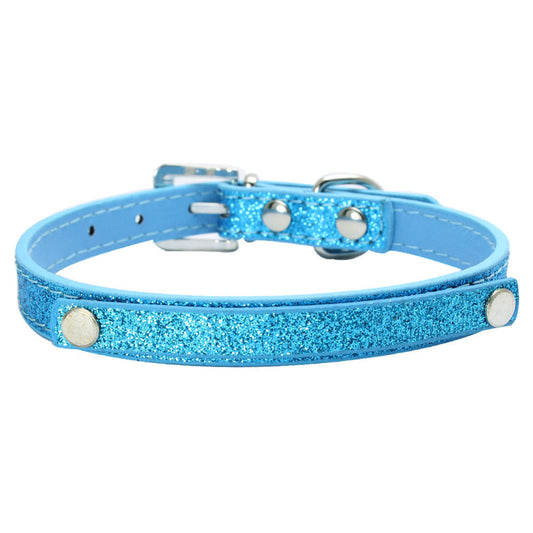 HKM-175379 Personalized Snake and Crocodile Pattern Dog Collar with Adjustable Sizes