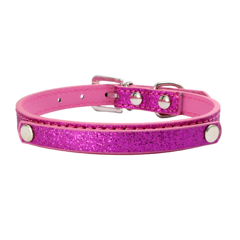HKM-175379 Personalized Snake and Crocodile Pattern Dog Collar with Adjustable Sizes