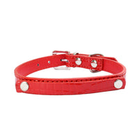 HKM-175379 Personalized Snake and Crocodile Pattern Dog Collar with Adjustable Sizes