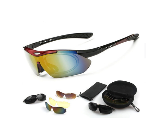 HKM-349395 Polarized Windproof Outdoor Cycling Glasses for Ultimate Protection