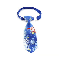 HKM-647635 Christmas-Themed Ribbon Tie for Pets in Mixed Colors - Ideal for All Seasons and Festive Occasions