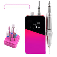 HKM-524563 Rechargeable Portable Nail Polisher with Adjustable Speed and Stylish Gradient Handle