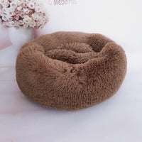 HKM-787219 Removable and Washable Plush Crystal Velvet Cat Litter Cushion for Autumn and Winter