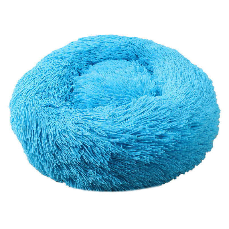 HKM-787219 Removable and Washable Plush Crystal Velvet Cat Litter Cushion for Autumn and Winter