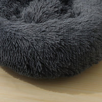 HKM-787219 Removable and Washable Plush Crystal Velvet Cat Litter Cushion for Autumn and Winter