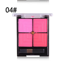 HKM-927571 Four-Color Contouring Blush for Makeup Retouching and Enhancement