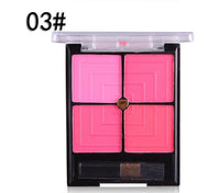 HKM-927571 Four-Color Contouring Blush for Makeup Retouching and Enhancement
