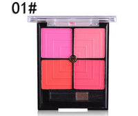 HKM-927571 Four-Color Contouring Blush for Makeup Retouching and Enhancement