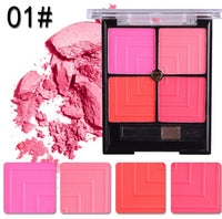 HKM-927571 Four-Color Contouring Blush for Makeup Retouching and Enhancement