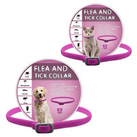HKM-373459 Mint Essential Oil Insect Repellent Collar for Dogs and Cats with Adjustable Fit