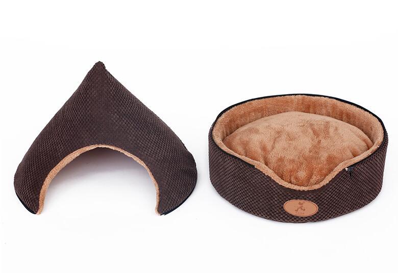 HKM-104019 Cozy Cat Litter Yurt - Available in Small, Medium, and Large Sizes