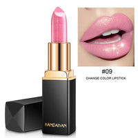 HKM-448723 Temperature Adaptive Pearlescent Lipstick with Color Change Effect