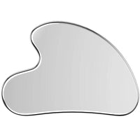 HKM-917203 Heart-Shaped Alloy Massage Scraping Plate for Facial and Body Treatments – Available in Silver, Gold, and Rose Gold