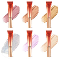 HKM-090259 Radiant Highlighter Wand for Effortless Glow - Silky Finish, 15 ML