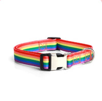HKM-618643 Ethnic Style Striped Dog Collar - Polyester Cotton, Multiple Patterns and Sizes Available