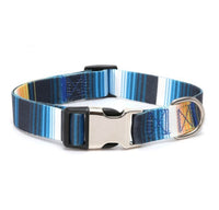 HKM-618643 Ethnic Style Striped Dog Collar - Polyester Cotton, Multiple Patterns and Sizes Available