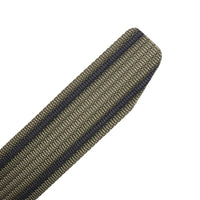 HKM-028819 Braided Tactical Nylon Belt with No Buckle - Casual Wear, Adjustable Length, Durable Design