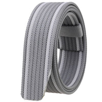 HKM-028819 Braided Tactical Nylon Belt with No Buckle - Casual Wear, Adjustable Length, Durable Design