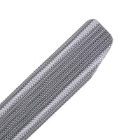 HKM-028819 Braided Tactical Nylon Belt with No Buckle - Casual Wear, Adjustable Length, Durable Design