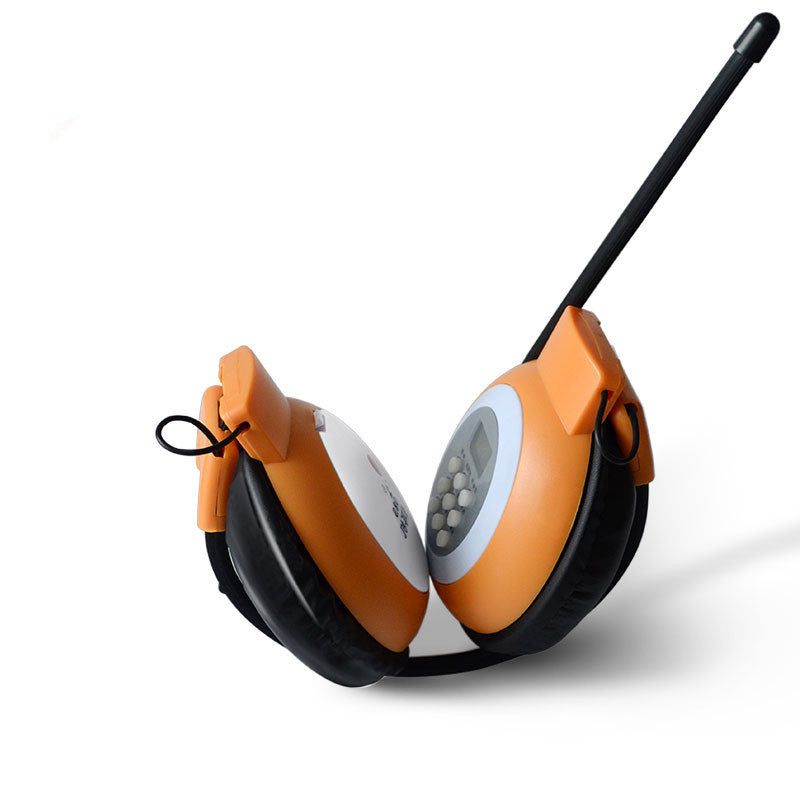 KTX-800211 Campus Radio Headphones with 3.5mm Straight Plug - Head-Mounted Design, 20-18000 Hz Frequency Response, 40mm Speakers