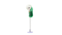 HKM-712979 Spring-Equipped Sucker Mouse Cat Toy - Colorful Faux Mouse with Elasticity, 20cm Length