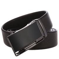 HKM-732755 Luxury Leather Automatic Buckle Belt for Men - Model LY36-0193-5