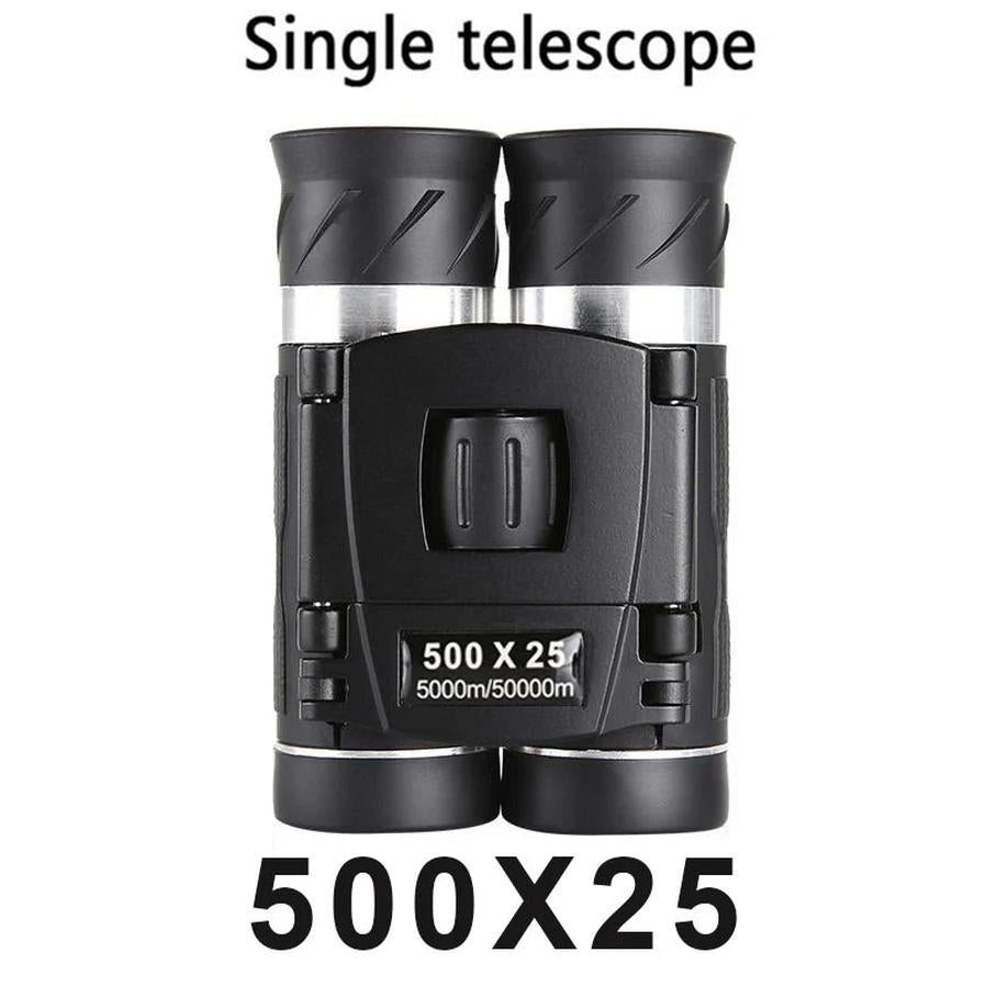 HKM-910739 High-Power 500-25 Portable HD Zoom Binoculars for Long-Distance Vision Outdoor Activities
