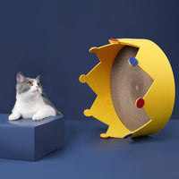 HKM-527699 Felt Corrugated Paper Cat Nest for Scratching, Climbing, and Resting