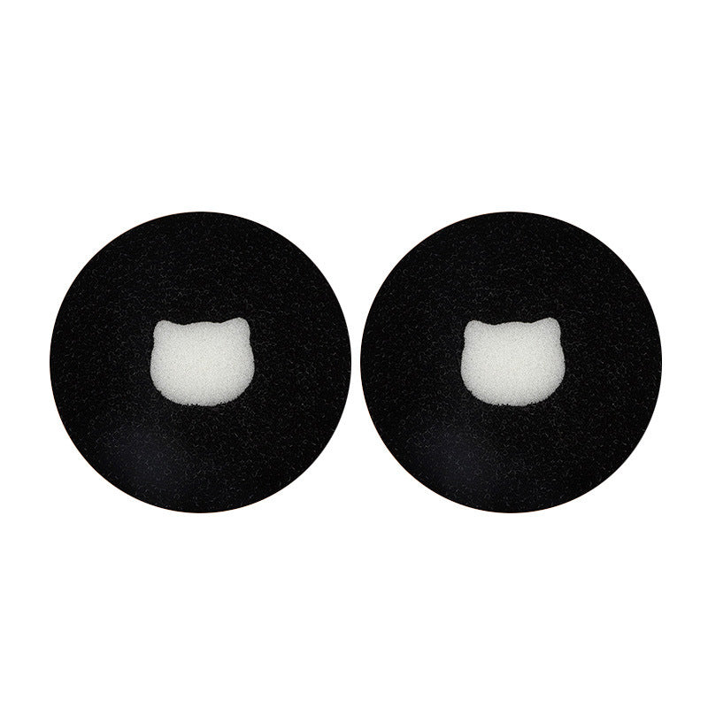 HKM-889363 Eye Shadow Brush Cleaning Box with Iron Case and Replacement Sponges