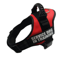 HKM-665235 Red Explosion-Proof Nylon Pet Chest Harness - Sizes XS to XXL