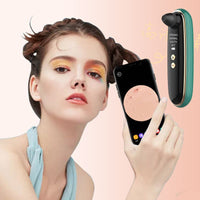 HKM-521683 Wireless Blackhead Removal Device with Visual Feedback and Electric Rotation
