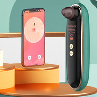 HKM-521683 Wireless Blackhead Removal Device with Visual Feedback and Electric Rotation