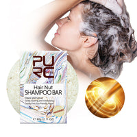 HKM-608467 Hand-Extracted Natural Shampoo Soap with Plant Extracts for Nourished and Shiny Hair