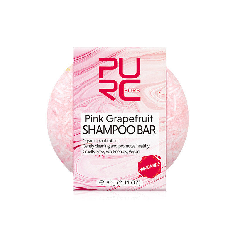 KTX-608467 Hand-Extracted Natural Shampoo Soap with Plant Extracts for Nourished and Shiny Hair