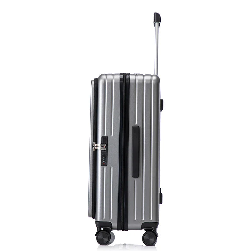 KTX-042003 Expandable 3-Piece Luggage Set with Silent 360° Spinner Wheels and TSA Lock