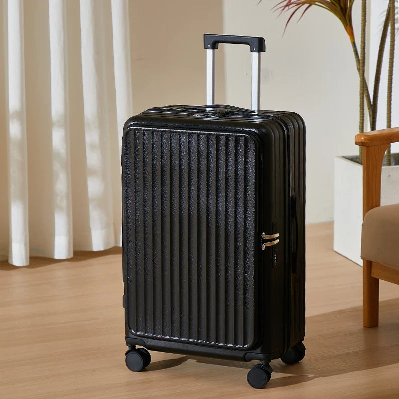 KTX-042003 Expandable 3-Piece Luggage Set with Silent 360° Spinner Wheels and TSA Lock