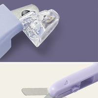 HKM-774931 Stainless Steel Cat and Dog Nail Clippers with LED Light - Ergonomic ABS Handle, Battery Operated
