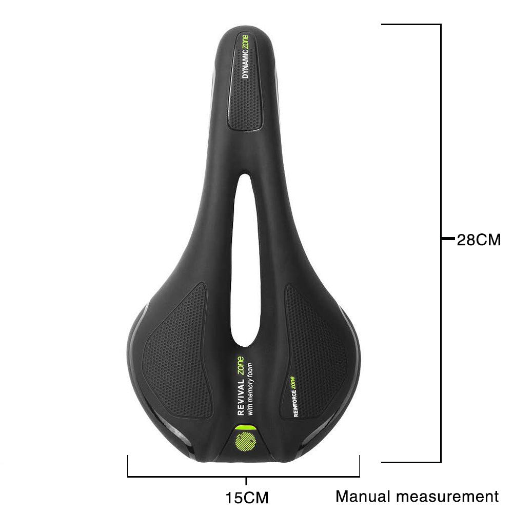 HKM-069139 Mountain Bike Hollow Design Comfortable Saddle for Enhanced Riding Experience