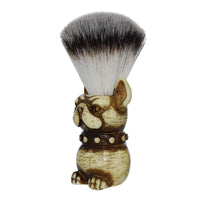 HKM-412499 Soft Hair Beard Cleansing Brush with Nylon Bristles and Wooden Handle - Comfort Home Care for Men