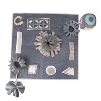 HKM-564435 Interactive Sniffing Pad for Dogs - Energy-Consuming Slow Food Puzzle Mat with Treat Balls and Snuffle Toys