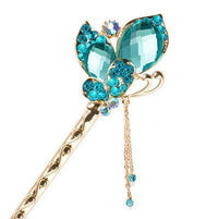 HKM-820883 Ancient Insect Hairpin Fork in Electroplated Copper and Resin