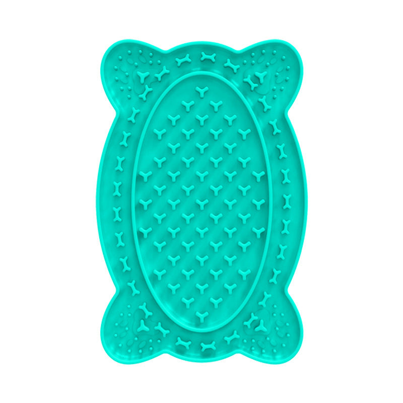 HKM-885843 Silicone Dog Licking Pad for Slow Feeding and Stress Relief - BPA-Free Pet Placemat 196*127*13mm