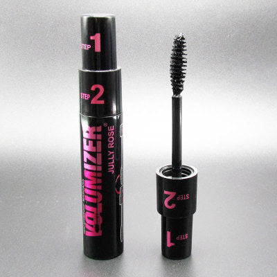 HKM-444115 Dual-Purpose Volume and Growth Mascara with Fibers - Available in Black and Brown