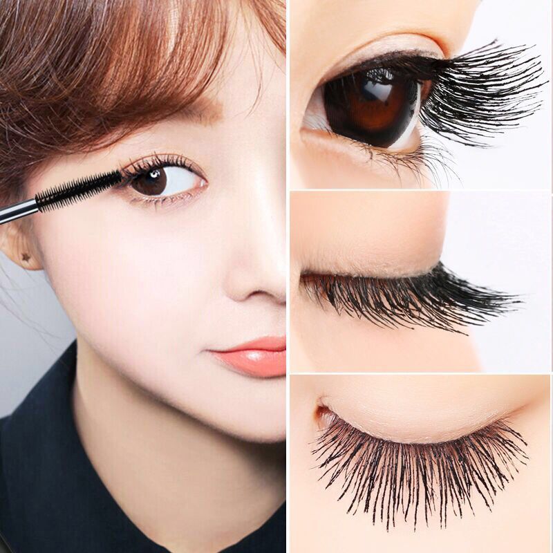 HKM-444115 Dual-Purpose Volume and Growth Mascara with Fibers - Available in Black and Brown