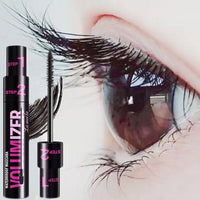 HKM-444115 Dual-Purpose Volume and Growth Mascara with Fibers - Available in Black and Brown