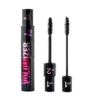 HKM-444115 Dual-Purpose Volume and Growth Mascara with Fibers - Available in Black and Brown
